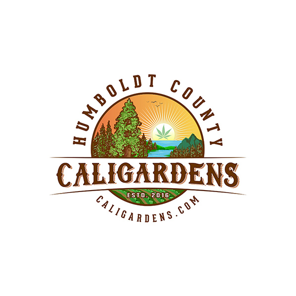 Diseño de Logo CaliGardens, Cultivos de Cannabis