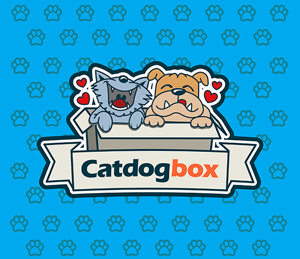Logo Cuidado de Mascotas, Caja Sorpresa para Perros y Gatos