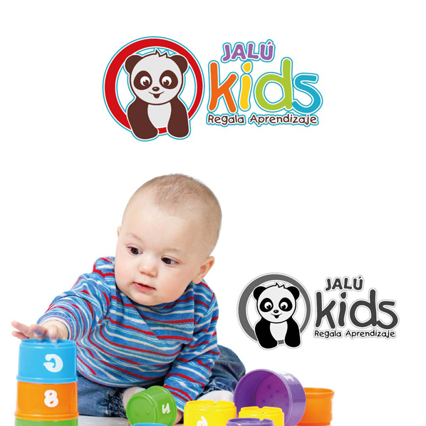 Logo JalúKids, Materiales Didácticos de Educación Alternativa Moderna