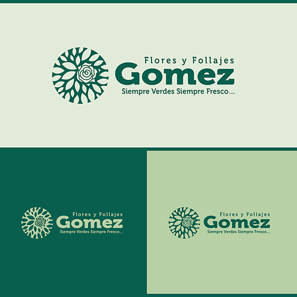 Logo Flores y Follajes Gomez